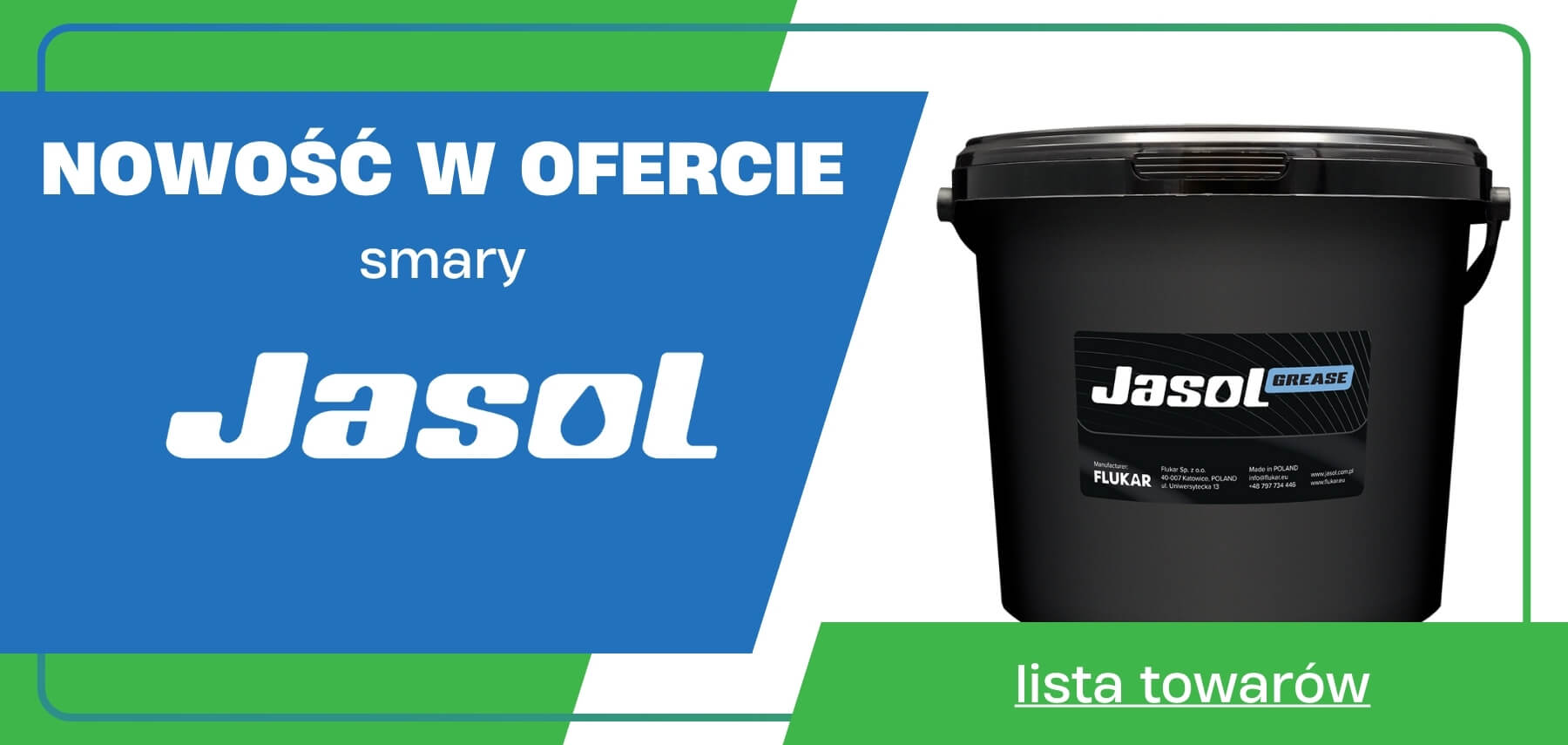 NOWOŚĆ smary JASOL