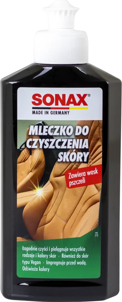 SONAX MLECZKO DO CZYSZCZENIA SKÓRY 250ml