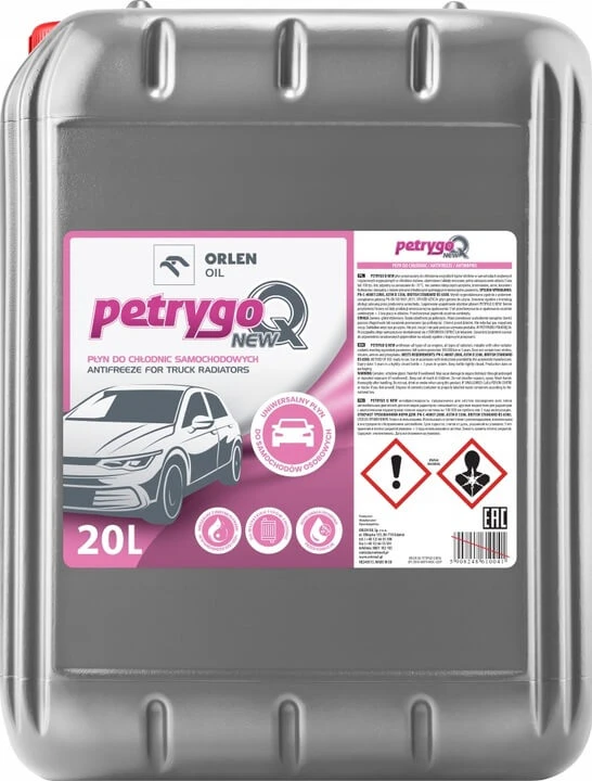 PŁYN DO CHŁODNIC PETRYGO Q NEW 20L