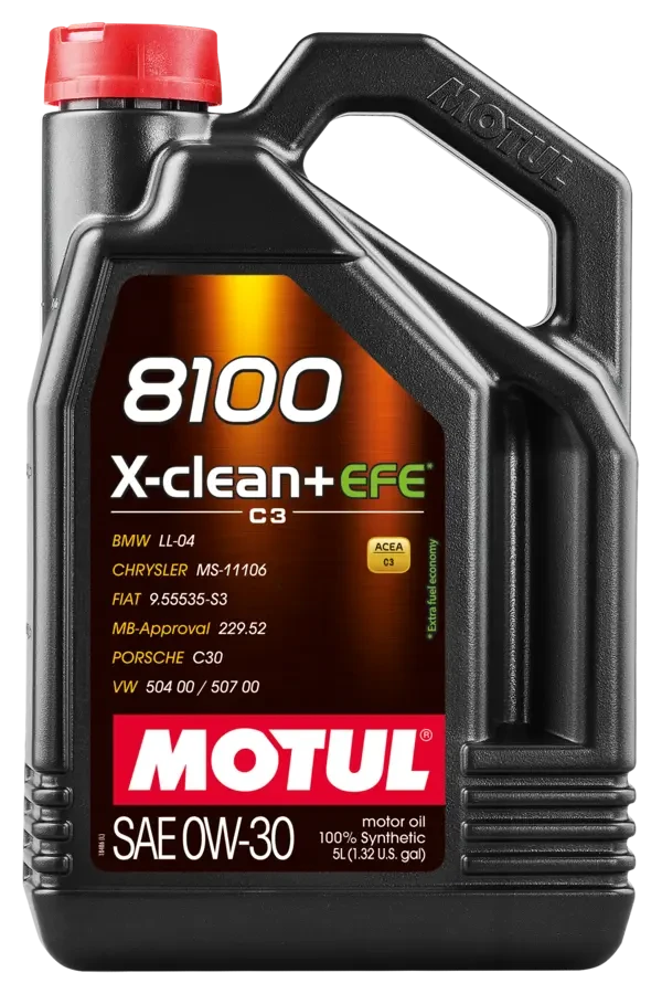 MOTUL 8100 X-Clean+ EFE 0W30 5L