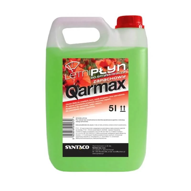 PŁYN DO SPRYSKIWACZY LETNI QARMAX 5L