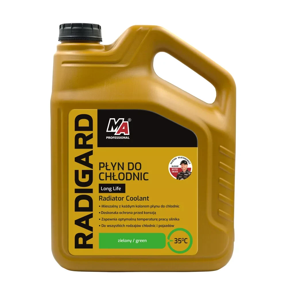 PŁYN DO CHŁODNIC RADIGARD ZIELONY 5L