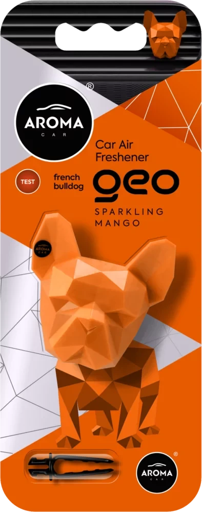 ZAPACH AROMA CAR GEO DOG 3D SPARKLING MANGO