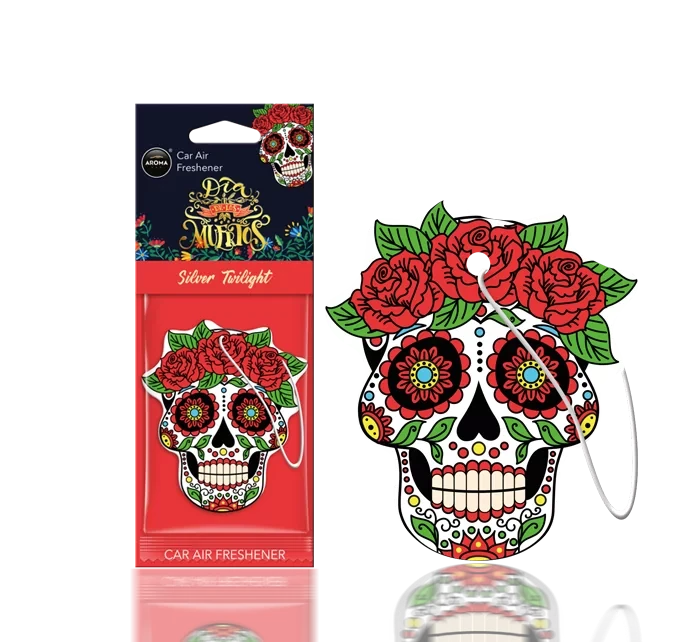 ZAPACH AROMA CAR DIA DE LOS MUERTOS SILVER TATTOO (TWILIGHT)