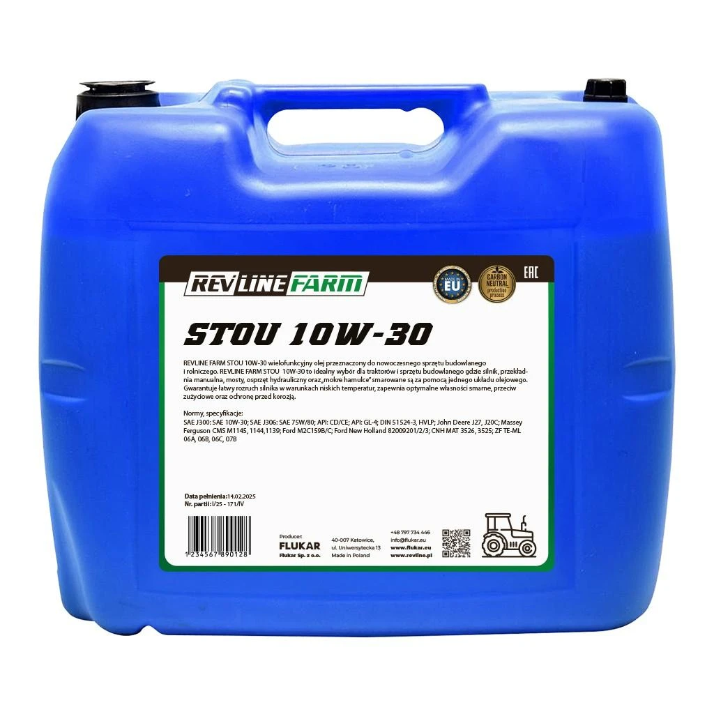REVLINE FARM STOU 10W30 20L
