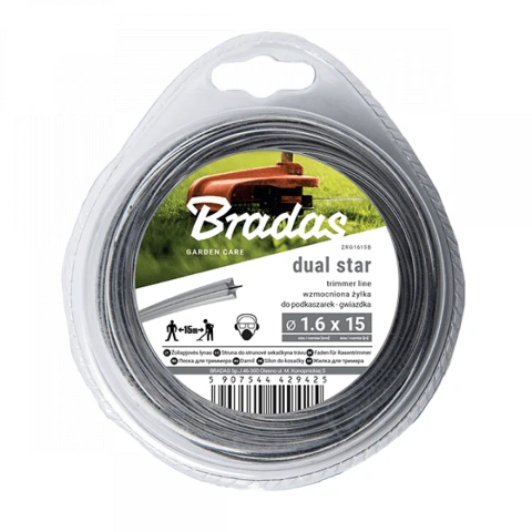 ŻYŁKA TNĄCA GWIAZDKA 3,0x15 ZRG3015B BRADAS