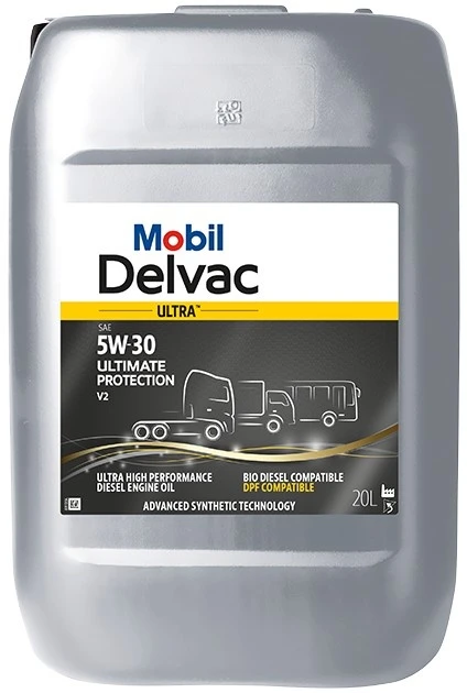 MOBIL Delvac Ultra 5W30 Ultimate Protection V2 20L (DELVAC 1 LE)