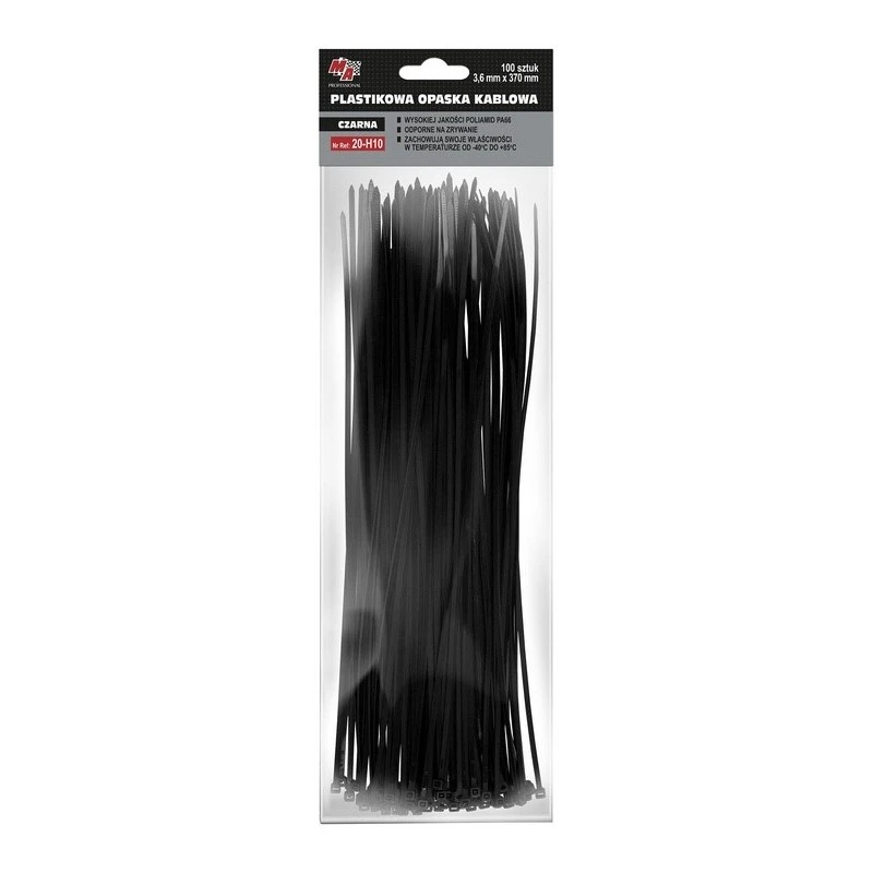 OPASKA KABLOWA 3,6 mm x 370 100szt MA Professional