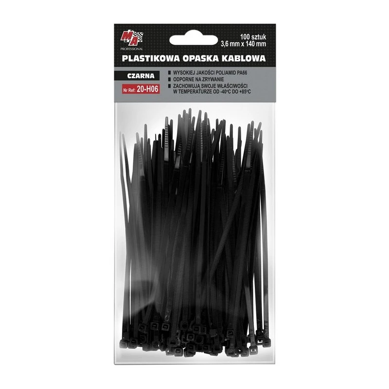 OPASKA KABLOWA 3,6 mm x 140 100szt MA Professional