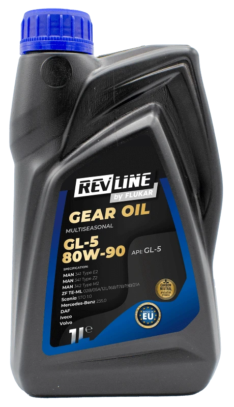 REVLINE GEAR OIL GL-5 80W90 1L