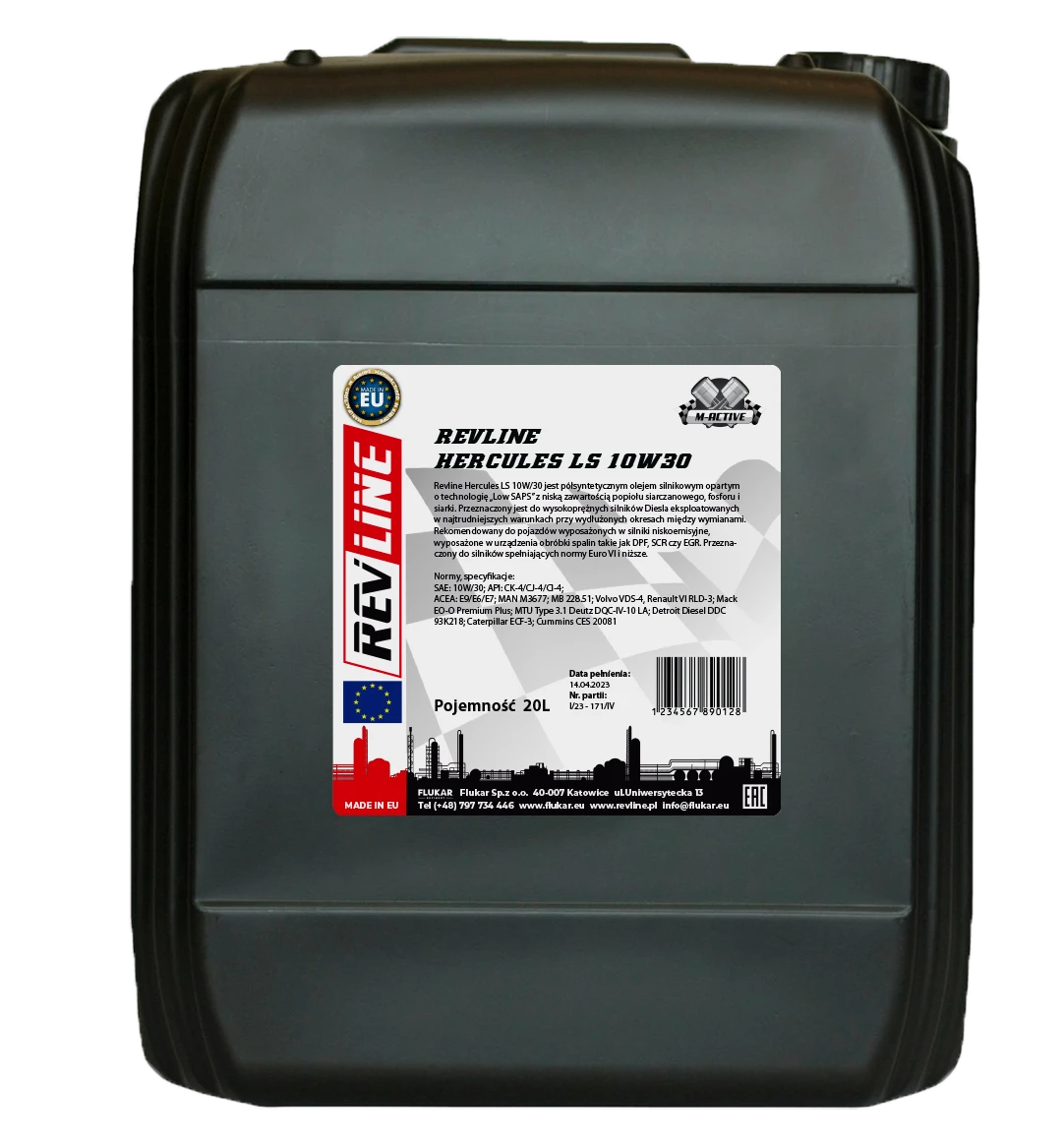 REVLINE HERCULES LS 10W30 20L