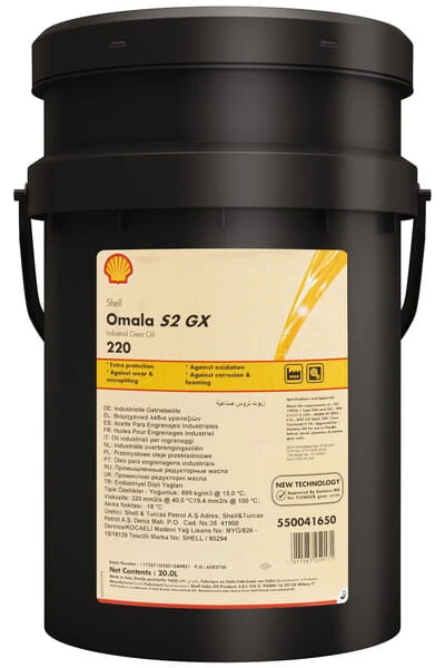SHELL OMALA S2 GX 220 20L