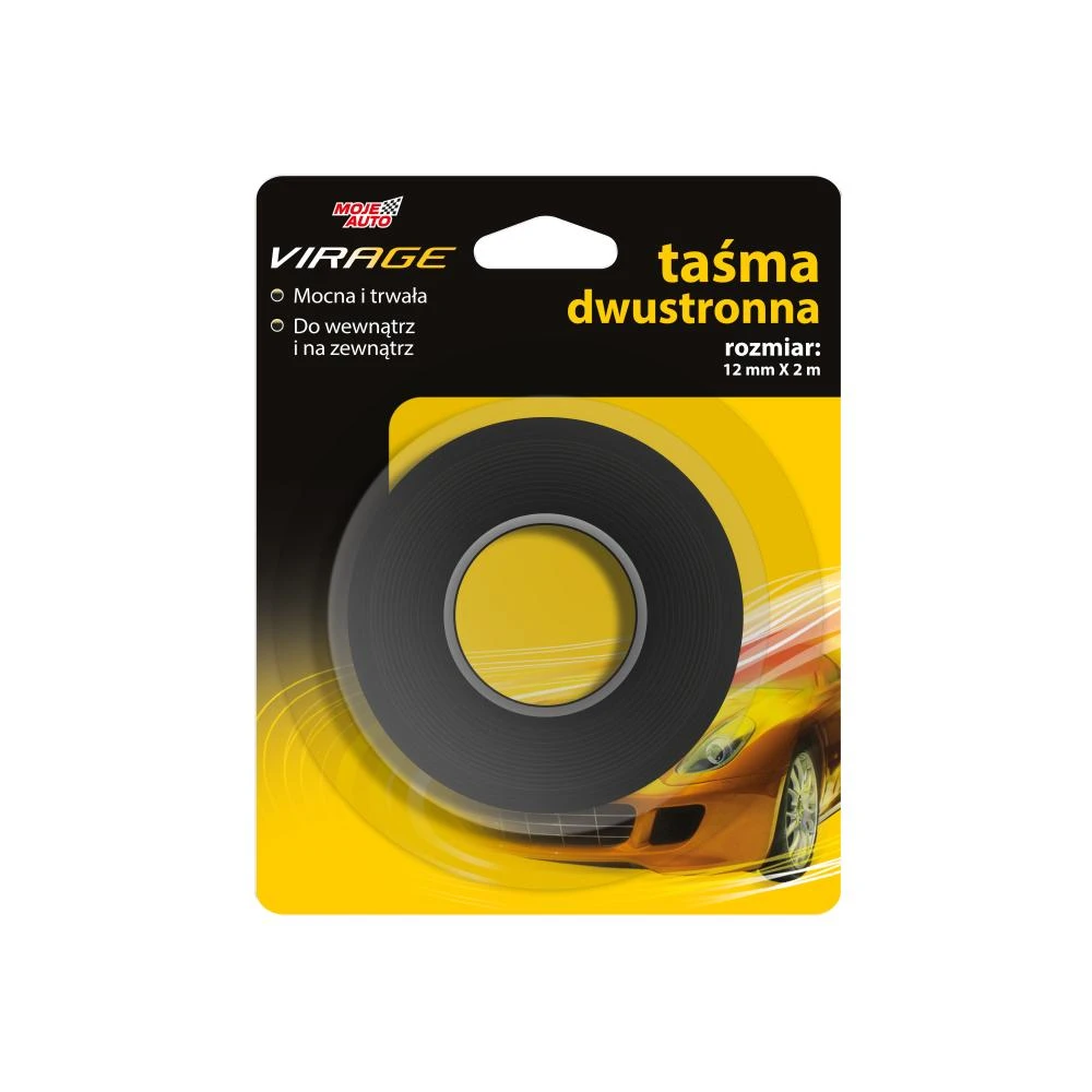 TAŚMA DWUSTRONNA 12mm x 2m VIRAGE