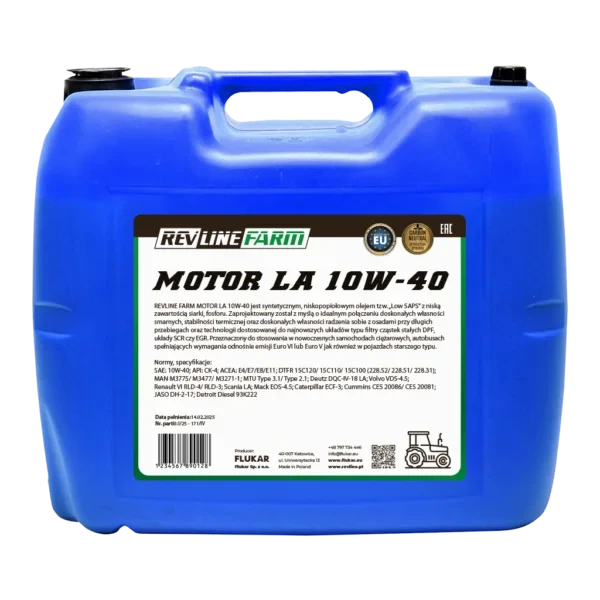 REVLINE FARM MOTOR LA 10W40 20L