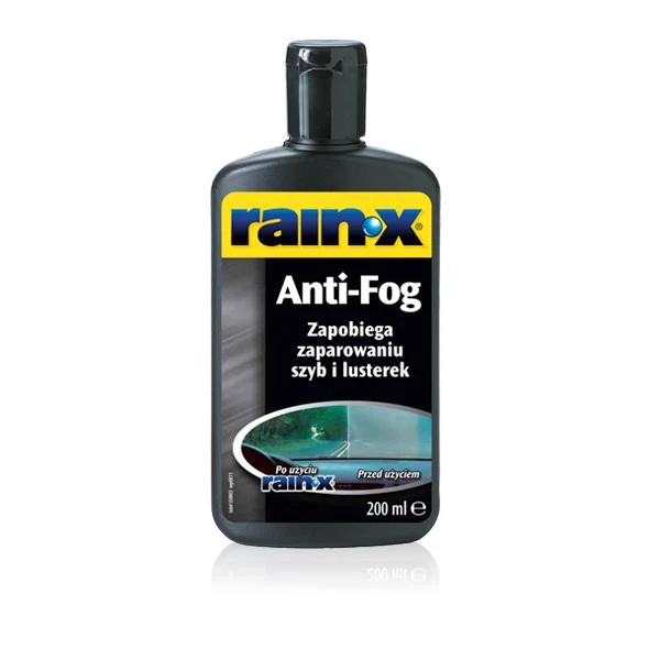 RAIN X ANTI-FOG ZAPOBIEGA ZAPAROWANIU SZYB 200ml