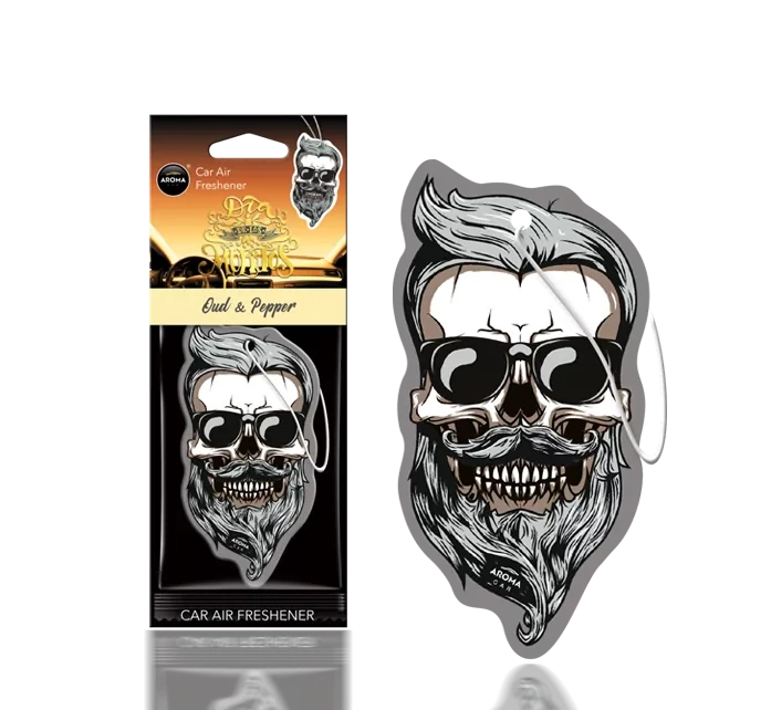 ZAPACH AROMA CAR DIA DE LOS MUERTOS OUT & PEPPER SKULL