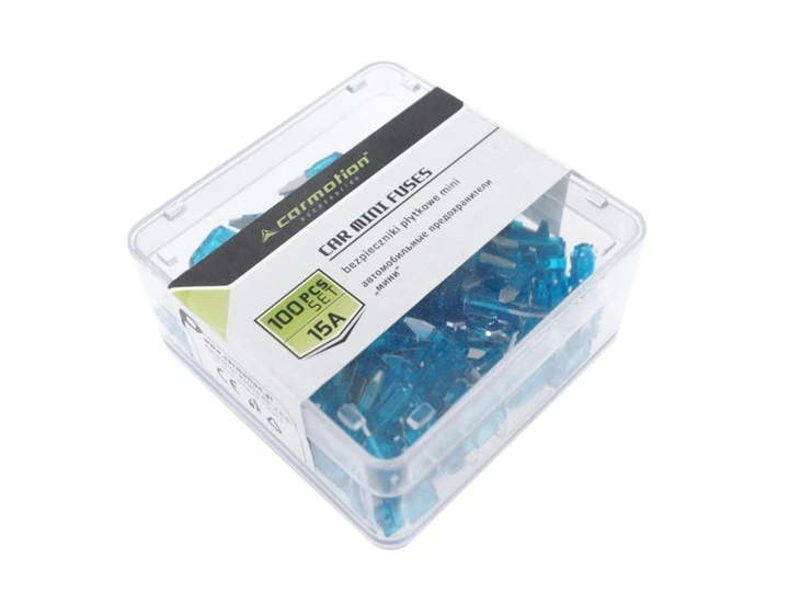 BEZPIECZNIK PŁYTKOWY MINI 15A [100szt] CARMOTION