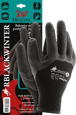 RĘKAWICE OCIEPLANE RBLACKWINTER BB 8