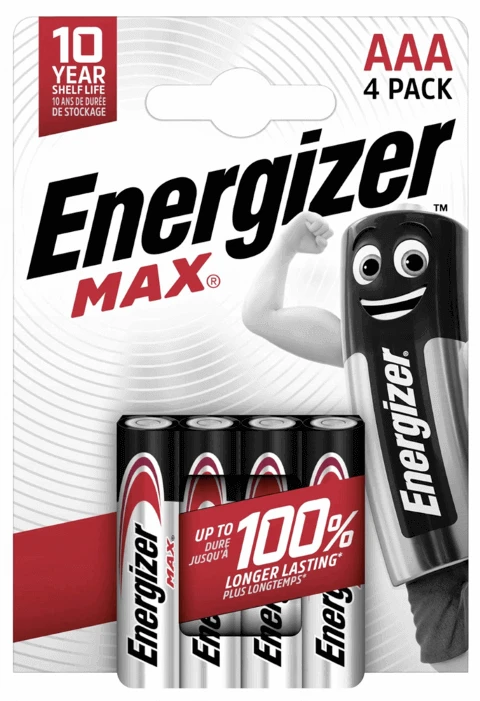 BAT.ENERGIZER MAX 1,5V AAA LR03