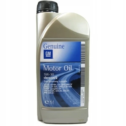 GM MOTOR OIL 5W30 C3 SN/CF Dexos2 1L