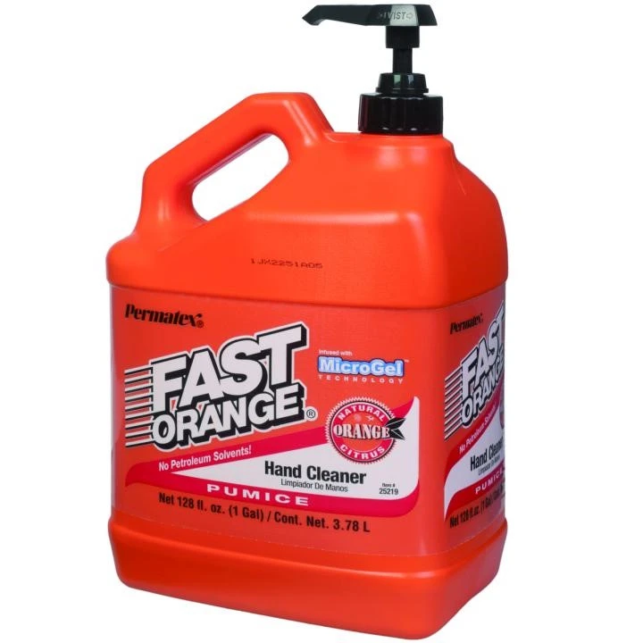 FAST ORANGE MICRO GEL EMULSJA DO MYCIA RĄK 3,785L