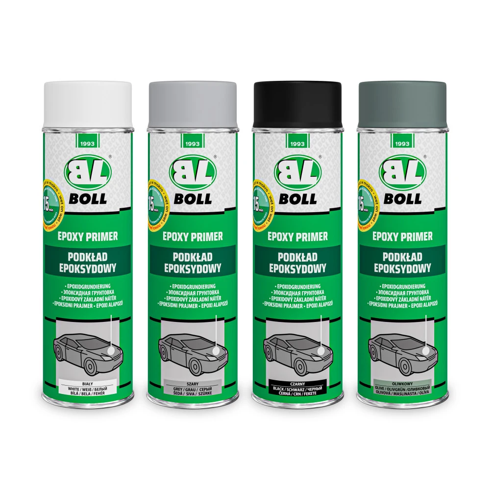BOLL PODKŁAD EPOKSYDOWY SPRAY CZARNY 500ml