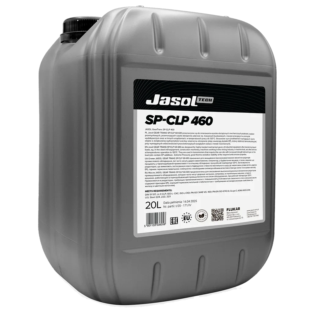 JASOL GEAR TRANS SP/CLP 460 20L