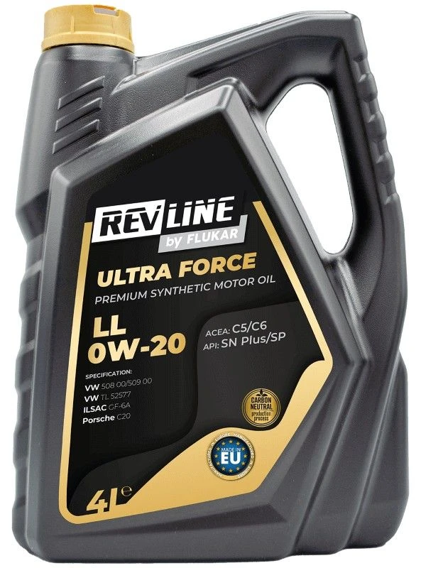 REVLINE Ultra Force LL C5/C6 0W20 4L