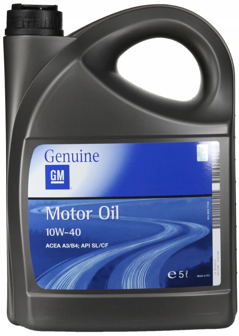 GM MOTOR OIL 10W40 5L