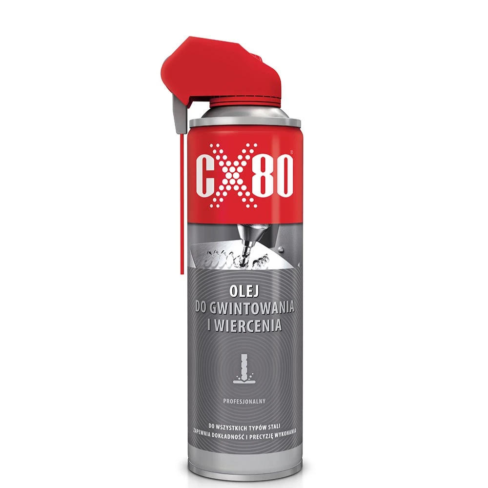 CX80 OLEJ DO GWINTOWANIA I WIERCENIA DUO SPRAY 500ml