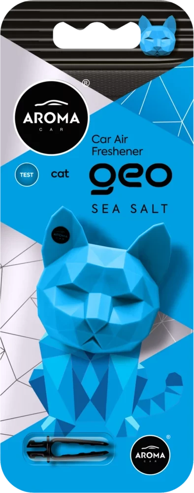 ZAPACH AROMA CAR GEO CAT 3D SEA SALT