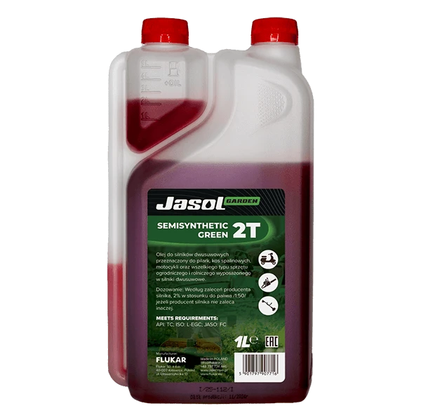 JASOL 2T STROKE SEMI RED 1L
