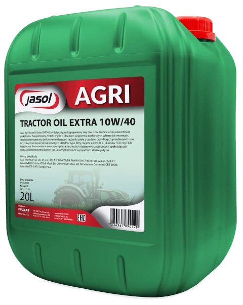 JASOL AGRI TRACTOR OIL EXTRA 10W40 20L