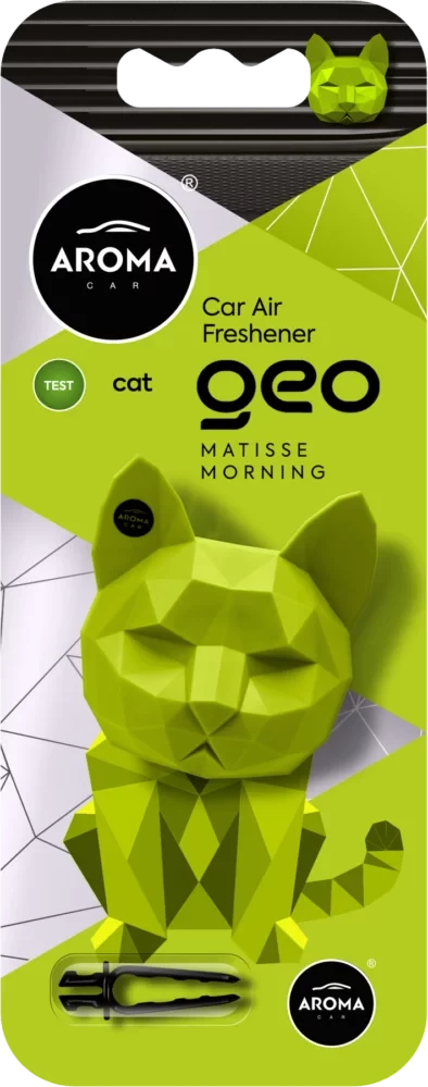 ZAPACH AROMA CAR GEO CAT 3D MATISSE MORNING