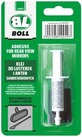 BOLL KLEJ DO LUSTEREK SAMOCHODOWYCH JEDNORAZOWY 2ml