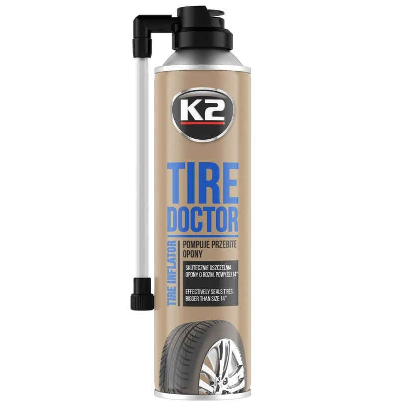 ŚRODEK DO NAPRAWY OPON K2 TIRE DOCTOR 535ml