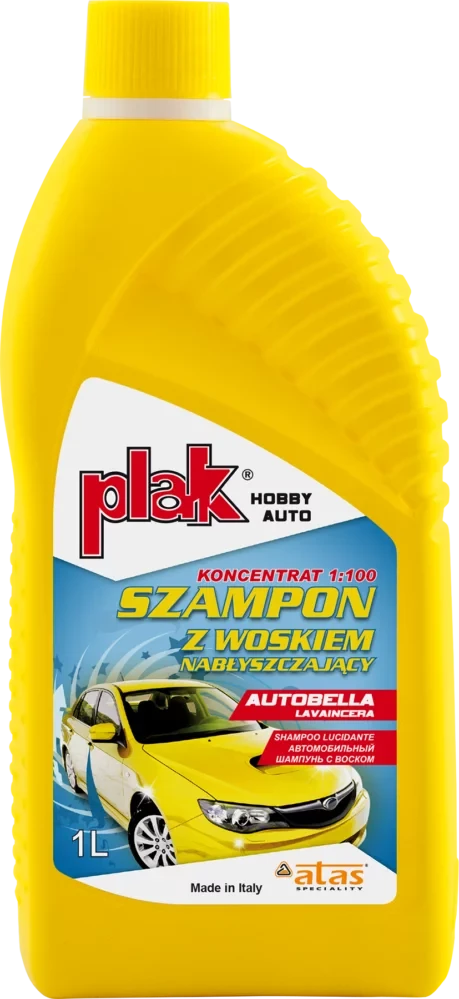 PLAK SZAMPON AUTOBELLA Z WOSKIEM 1L