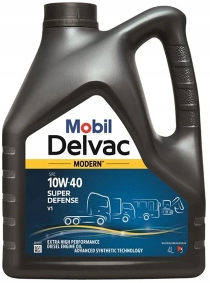MOBIL Delvac Modern 10W40 Super Defense V1 4L (Delvac XHP Extra)