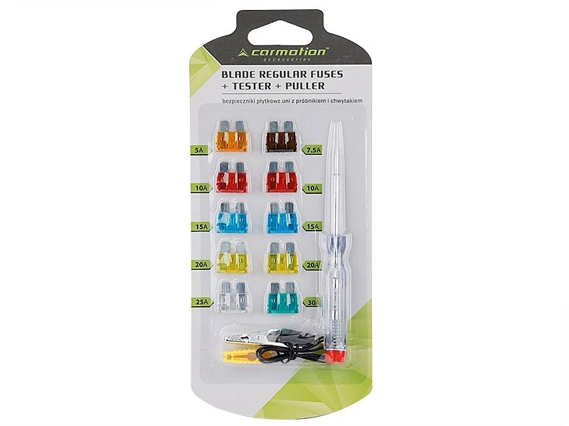 BEZPIECZNIKI PŁYTKOWE Z PRÓBNIKIEM 5A-30A CARMOTION