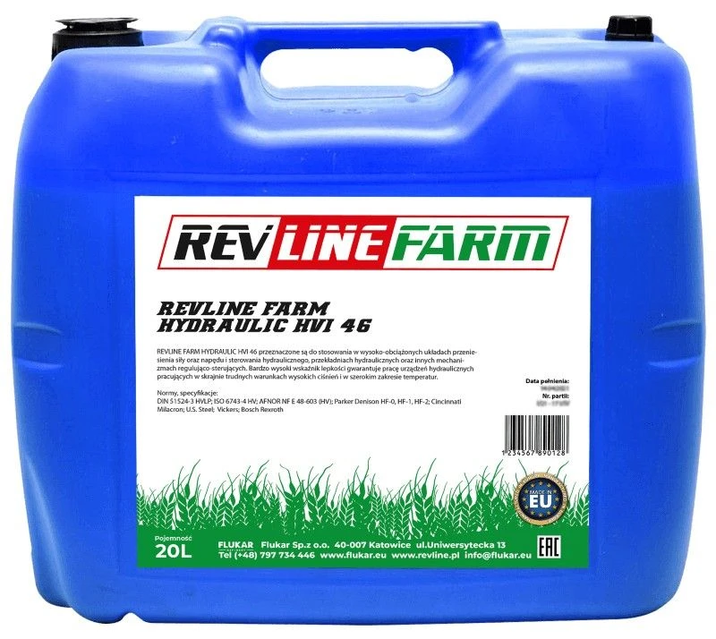 REVLINE FARM HYDRAULIC HVI 46 20L