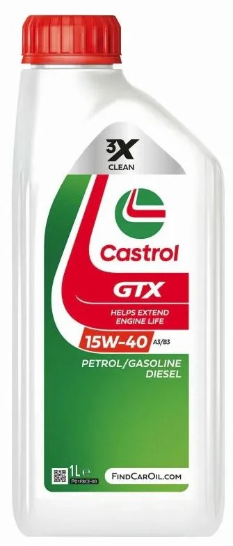 CASTROL GTX 15W40 A3/B3 1L