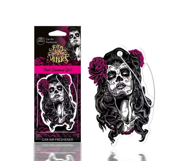 ZAPACH AROMA CAR DIA DE LOS MUERTOS PINK DIAMOND GIRL