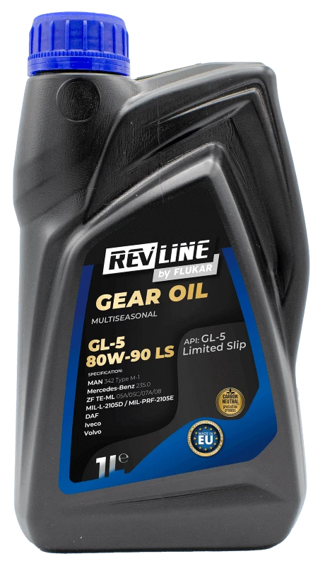 REVLINE GEAR OIL GL-5 80W90 LS 1L