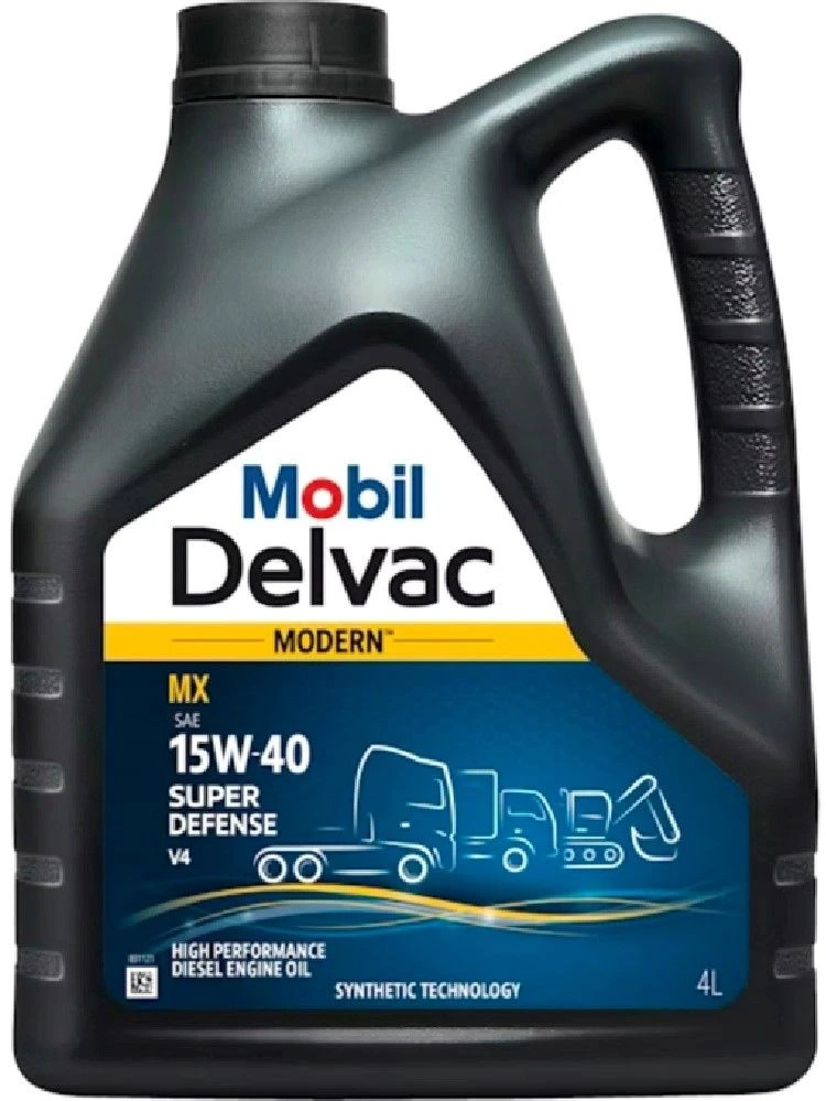 MOBIL Delvac Modern 15W40 Super Defense V4 4L (DELVAC MX)