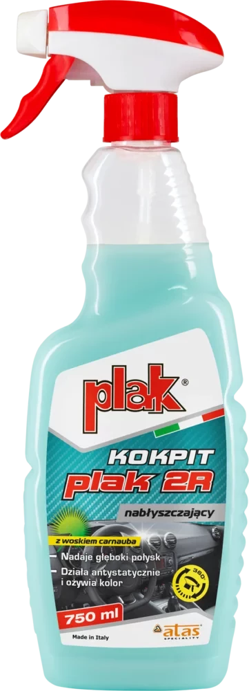 PLAK 2R KOKPIT NABŁYSZCZAJĄCY Z WOSKIEM 750ml