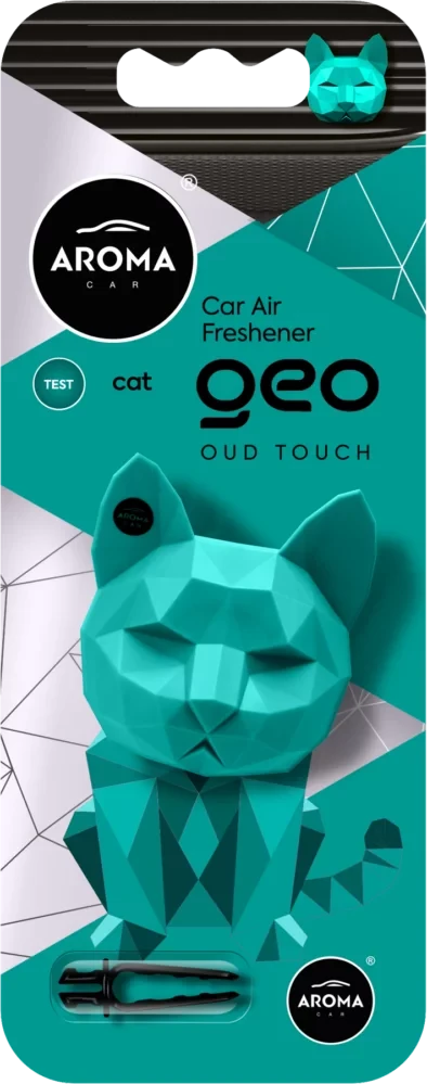 ZAPACH AROMA CAR GEO CAT 3D OUD TOUCH