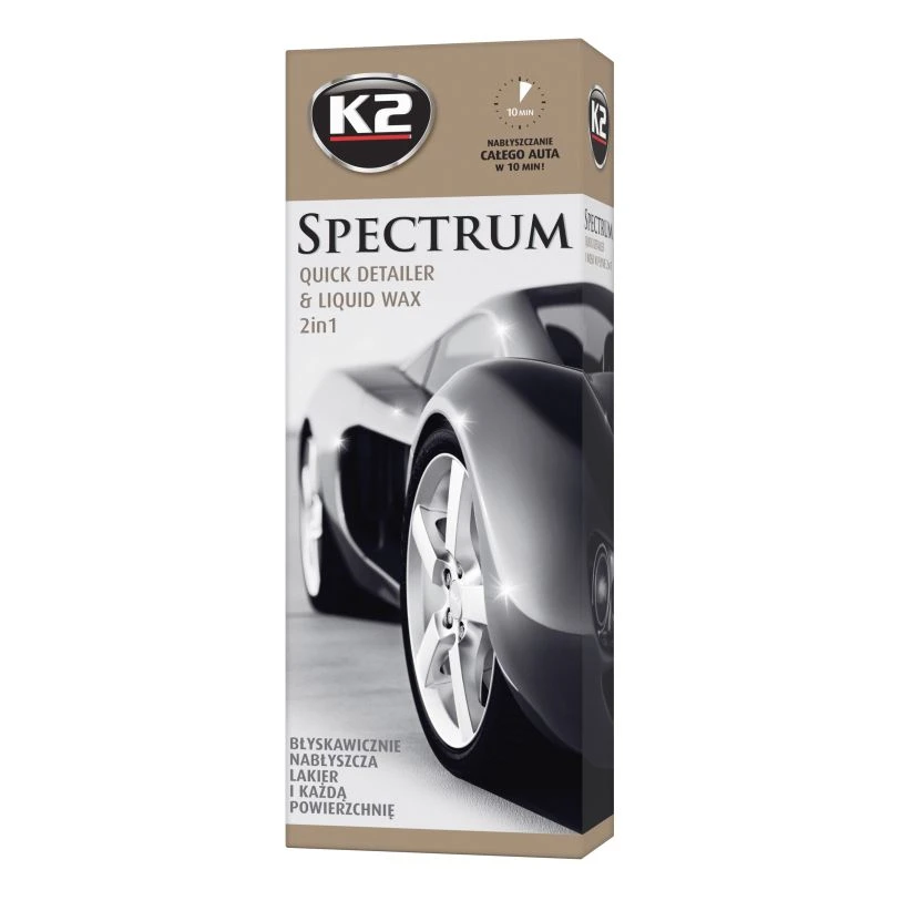 K2 SPECTRUM Wosk syntetyczny + mikrofibra 700ml