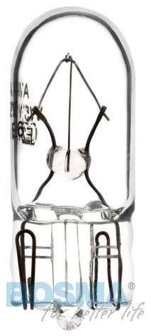 ZAR.24 [V] 5 [W] T10 CAŁOSZKLANA W5W Bosma SINGLE