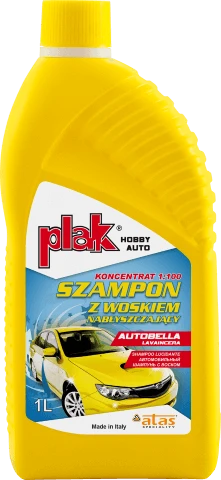 PLAK SZAMPON AUTOBELLA Z WOSKIEM 1L
