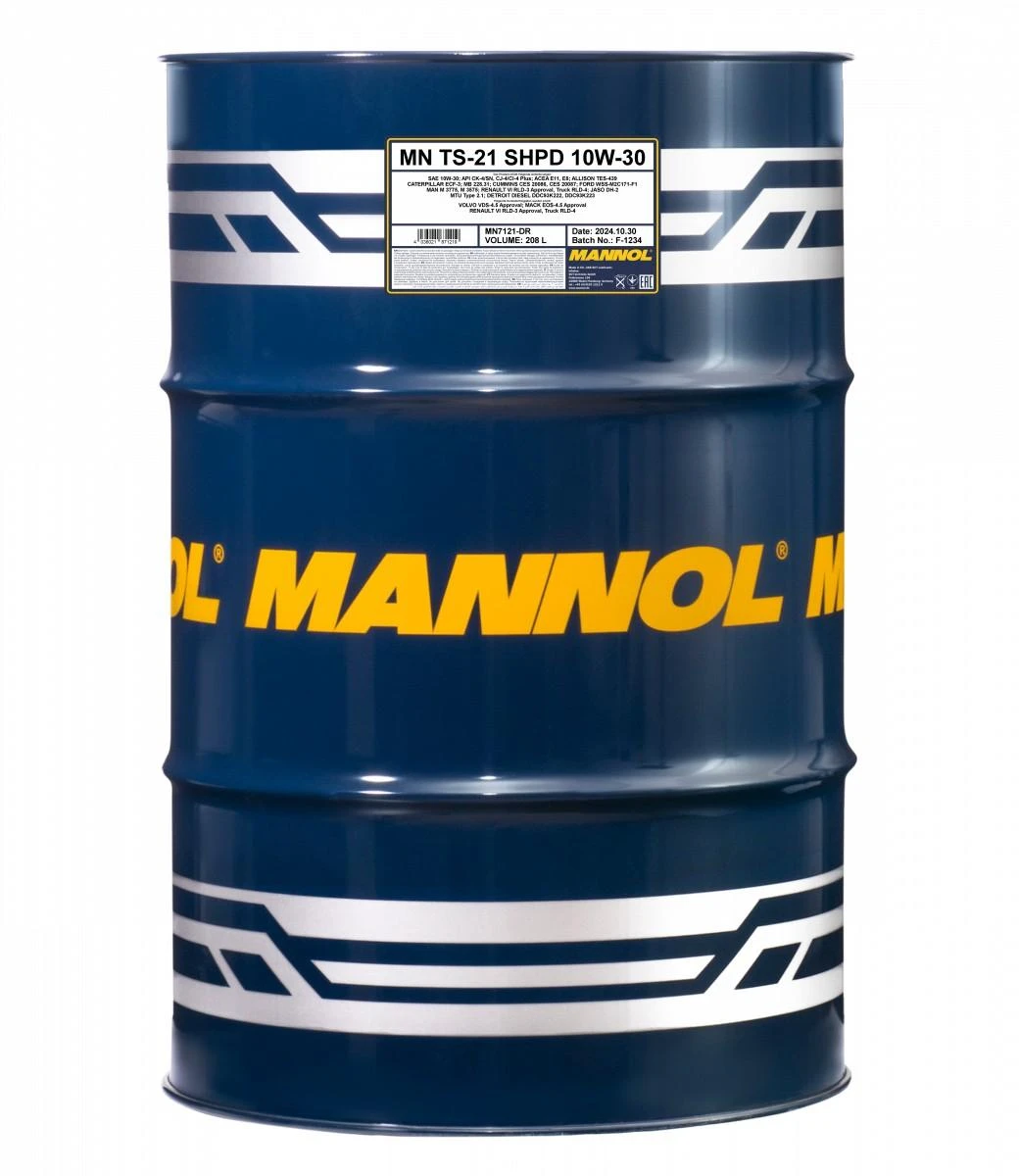 MANNOL TS-21 SHPD 10W30 7121 208L